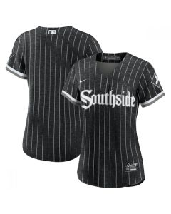 Women's Chicago White Sox Blank 2021 Black Connect city Stitched MLB Jersey