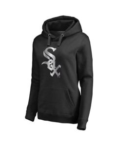 Women's Chicago White Sox Platinum Collection Pullover Hoodie Black