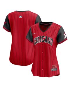Women's Chicago White Sox Red/Black 2025 City Connect Limited Jersey (Red Black)