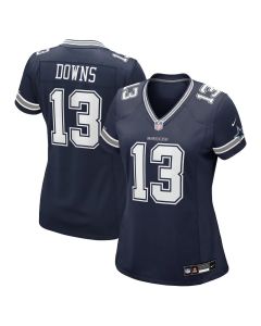 Women's Dallas Cowboys #13 Caleb Downs Nike Navy Game Jersey (Navy)