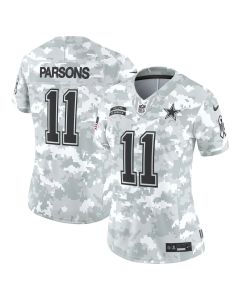 Women's Dallas Cowboys Micah Parsons Arctic Camo 2024 Salute to Service Limited Jersey (Camo)