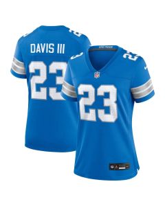 Women's Detroit Lions Carlton Davis III Blue Game Jersey