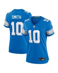 Women's Detroit Lions Tre Quan Smith Blue Game Jersey