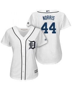 Women's Detroit Tigers #44 Daniel Norris White Cool Base Stitched MLB Jersey(Run Small)