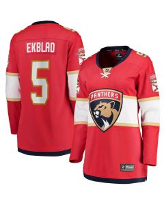 Women's Florida Panthers #23 Carter Verhaeghe Red Home Jersey