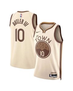 Women's Golden State Warriors #10 Jimmy Butler III Cream 2025/26 City Edition Swingman Jersey (Cream)