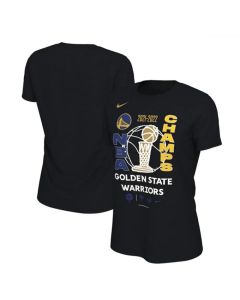 Women's Golden State Warriors 2022 Black Finals Champions Locker Room T-Shirt