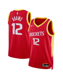Women's Houston Rockets #12 Steven Adams Red 2026/27 Icon Edition Stitched Basketball Jersey