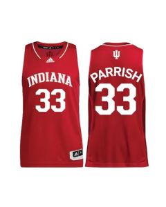 Women's Indiana Hoosiers #33 Sydney Parrish Red Stitched Jersey