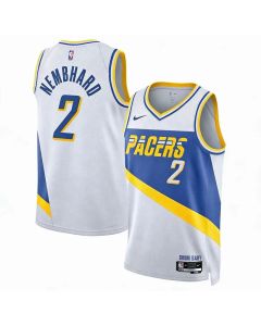Women's Indiana Pacers #2 Andrew Nembhard White 2025/26 City Edition Swingman Jersey