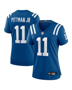 Women's Indianapolis Colts #11 Michael Pittman Jr. Royal Team Game Jersey (Royal)