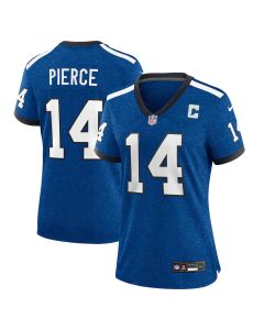 Women's Indianapolis Colts #14 Alec Pierce Nike Royal Indiana Nights Alternate Game Jersey (Royal)