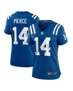 Women's Indianapolis Colts #14 Alec Pierce Royal Player Game Jersey
