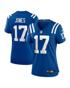 Women's Indianapolis Colts #17 Daniel Jones Royal Game Jersey (Royal)