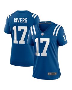 Women's Indianapolis Colts #17 Philip Rivers Royal Game Jersey (Royal)