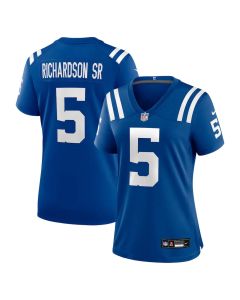 Women's Indianapolis Colts #5 Anthony Richardson Sr. Nike Royal Team Game Jersey (Royal)