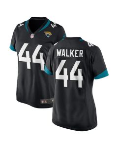 Women's Jacksonville Jaguars #44 Travon Walker Black Game Jersey (Black)