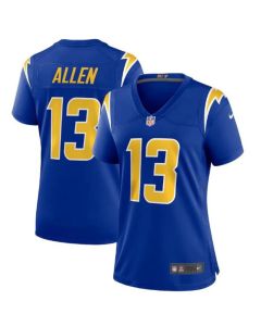 Women's Los Angeles Chargers #13 Keenan Allen Royal Vapor Untouchable Limited Stitched Jersey