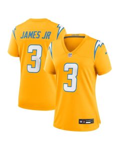 Women's Los Angeles Chargers #3 Derwin James Jr. Gold Alternate Charger Power Game Jersey