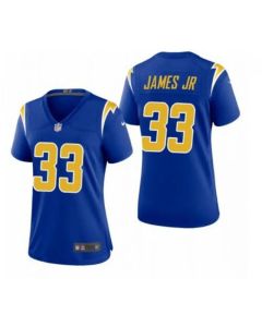 Women's Los Angeles Chargers #33 Derwin James Jr. Royal Vapor Untouchable Limited Stitched Jersey