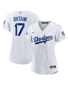 Women's Los Angeles Dodgers #17 Shohei Ohtani White 2026 All-Star Game Replica Jersey (White)