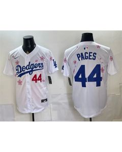 Women's Los Angeles Dodgers #44 Andy Pages White 2025 Tokyo Series Limited Jersey (White)