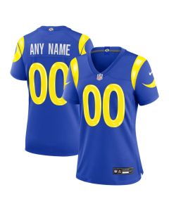 Women's Los Angeles Rams Royal Game Custom Jersey