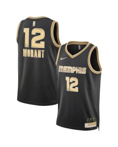 Women's Memphis Grizzlies #12 Ja Morant Nike Black Select Series Swingman Jersey