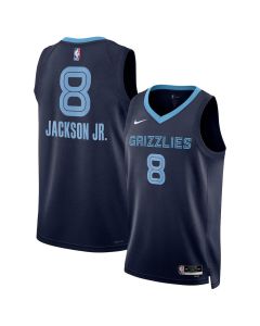 Women's Memphis Grizzlies #8 Jaren Jackson Jr. Nike Navy Swingman Icon Edition Jersey (Navy)