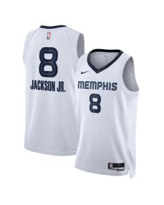 Women's Memphis Grizzlies #8 Jaren Jackson Jr. Nike White Swingman Association Edition Jersey
