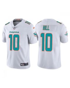 Women's Miami Dolphins #10 Tyreek Hill White Vapor Untouchable Stitched Jersey(Run Small)