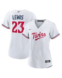 Women's Minnesota Twins #23 Royce Lewis White Home Replica Jersey