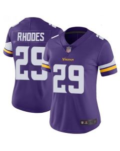 Women's Minnesota Vikings #29 Xavier Rhodes Purple Vapor Untouchable Limited Stitched NFL Jersey(Run Small)