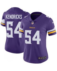 Women's Minnesota Vikings #54 Eric Kendricks Purple Vapor Untouchable Limited Stitched NFL Jersey(Run Small)