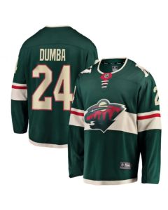 Women's Minnesota Wild #24 Matt Dumba Green Stitched NHL Jersey