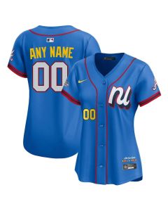 Women's National League Custom Blue 2025 All-Star Edition Limited Player Jersey (Style 4)