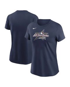 Women's Navy 2025 MLB All-Star Game Logo T-Shirt (Navy)