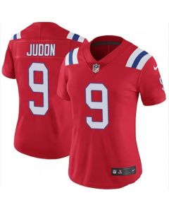 Women's New England Patriots #9 Matt Judon Red Red Vapor Untouchable Limited Stitched Jersey