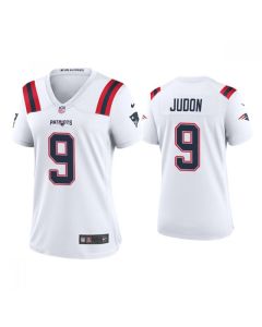 Women's New England Patriots #9 Matt Judon White Vapor Untouchable Limited Stitched Jersey