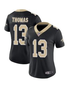 Women's New Orleans Saints #13 Michael Thomas Black Vapor Untouchable Limited Stitched NFL Jersey(Runs Small)
