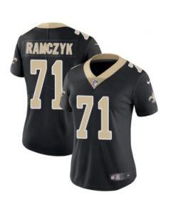 Women's New Orleans Saints #71 Ryan Ramczyk Black Vapor Untouchable Limited Stitched NFL Jersey( Run Small)