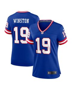Women's New York Giants #19 Jameis Winston Nike Royal Game Jersey