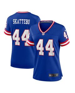 Women's New York Giants #44 Cam Skattebo Royal Game Player Jersey (Royal)