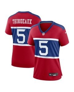 Women's New York Giants #5 Kayvon Thibodeaux Century Red Alternate Player Game Jersey (Red)