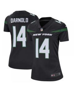 Women's New York Jets #14 Sam Darnold 2019 Black Vapor Untouchable Limited Stitched NFL Jersey(Run Small)