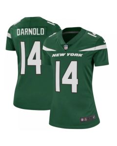 Women's New York Jets #14 Sam Darnold 2019 Green Vapor Untouchable Limited Stitched NFL Jersey(Run Small)