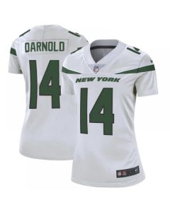 Women's New York Jets #14 Sam Darnold 2019 White Vapor Untouchable Limited Stitched NFL Jersey(Run Small)