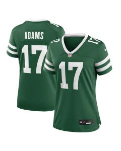 Women's New York Jets #17 Davante Adams Legacy Green Game Jersey (Green)
