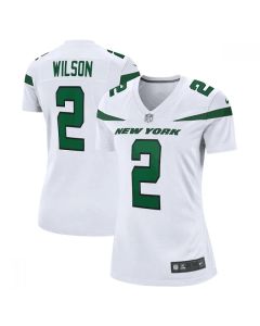 Women's New York Jets #2 Zach Wilson White Vapor Untouchable Limited Stitched Football Jersey(Run Small)
