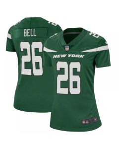 Women's New York Jets #26 Le'Veon Bell 2019 Green Vapor Untouchable Limited Stitched NFL Jersey(Run Small)